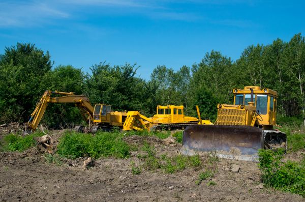 Bulldozer Clearing in Decatur